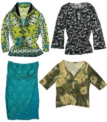 2000s Green Goddess x Y2K Tops: TT-344