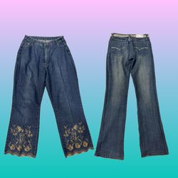 Y2K Flared Bootcut Jeans (RSJ-7)