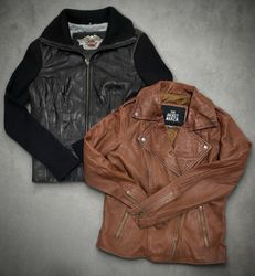 Y2k Leather Jacket (1364)