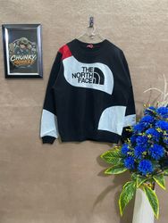 upcycle authentic TNF sweashirts 🐒🐒🐒