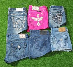 MISS ME , TRUE RELIGION MINI SHORTS  (M 025)