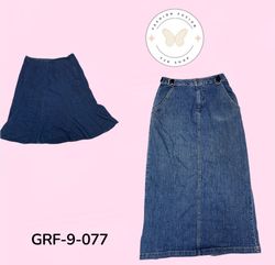 Women’s Y2K Denim long  Skirts | Vintage 2000s Ski..