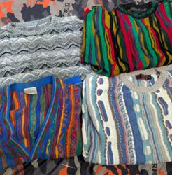 Coogi-Style Sweaters