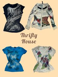 Y2K Girly Tops Collection(TH/641)