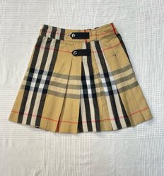 Upcycle Burberry Style Skirt (Dv-9-215)