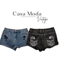 171026-7 denim mini shorts 15 pcs