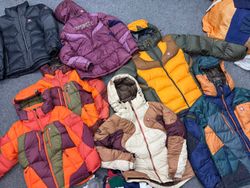 Black yak puffer jackets