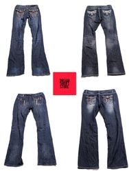 BACK EMBALISHMENT Y2K INSPIRED JEANS BRAND'S INCLU..