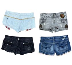 Y2k  Denim Sexy short 15 pcs At 1342