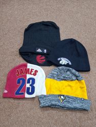 NFL NHL NBA Sports Team Knit Beanies