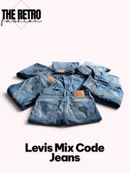 Levis Mix Code Jeans
