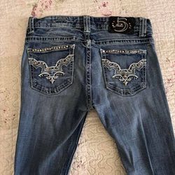 Y2K Embellished Jeans VA-04
