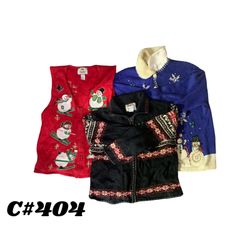 Vintage Christmas & Cottagecore Sweater Bundle | 1..