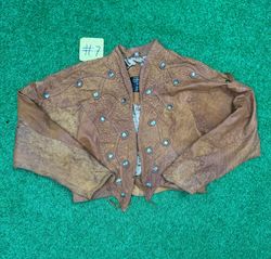 Y2k leather jackets  #7