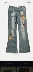 Y2k Embroided Jeans (0005)