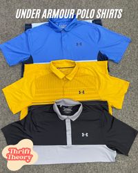 🔴 Under Armour Polo Shirts - (14/10)