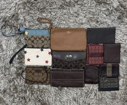 Coach wallets & pouches