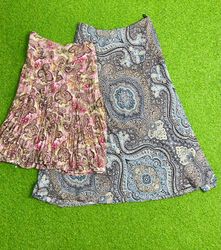 Y2K boho skirt (brand) ninety, kappahi, etc. id692