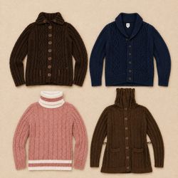 Y2k Cozy Classic Sweaters