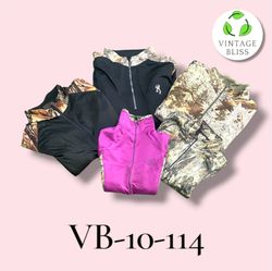 Browning Mossy Oak Camo Jackets (VB-10-114) 9 piec..