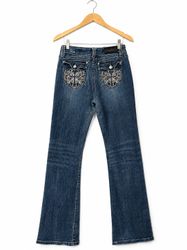 Y2K Embellished & Embroided Flare / Bootcut Jeans