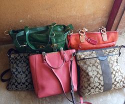 Coach authentic bags mix