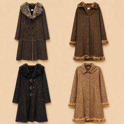 Y2k Long Afghan Coat Bundle