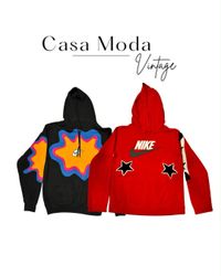 090826-10 Upcycle tapestry hoodies 10 pcs