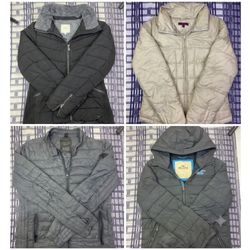 Y2K Vintage Mix Brand Puffer & Quilted Jacket Bund..