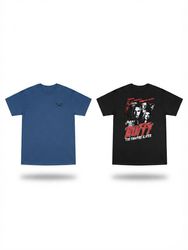 (FV-2331) Black Aesthetic Graphics Painted T-Shirt..
