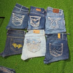 AMETHYST AND OTHER BRAND MINI MICRO SHORTS WOMEN W..