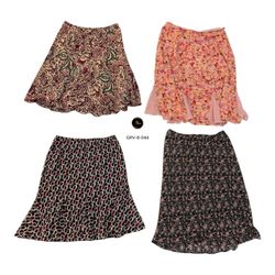 Women’s High Waist Poly Skirt – Y2K Vintage Casual..