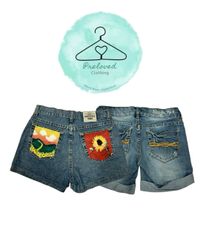 Y2K denim shorts (020926-29)