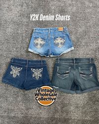 Y2K Denim Shorts - (23/07)