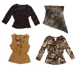 Y2K Fifty Shades of Grunge Mesh Tops