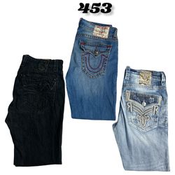 Miss Me , Rock Revival & True Religion Straight Je..