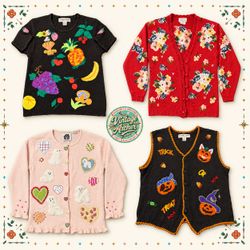 Pulls vintage en tricot épais 10 pièces (S10)
