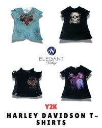 Y2K Harley Davidson T-Shirts - EV1691