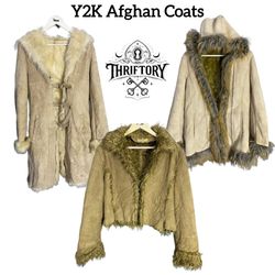 Y2K Unique Afghan Coats TY-148