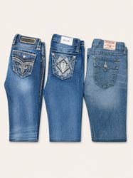 Miss Me/True Religion/Rock Revival Jeans [TD-521]