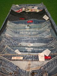 STREET WEAR SOCIETY AND OTHER BRAND JEANS WOMAN WE..