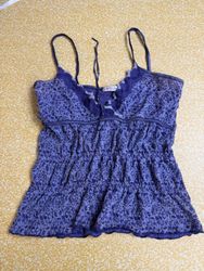 TH387 Vintage Y2K Mesh Top – Sheer top  2000s Styl..