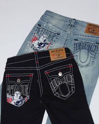 True Religion • Rock Revival Y2K Hip Hop Jeans | S..