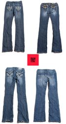 PANTALONES CON DETALLE DE BORDADO EN EL BOLSILLO T..