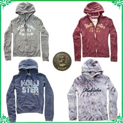 ✨ Women's Hollister & Abercrombie Sweatshirts & Ho..