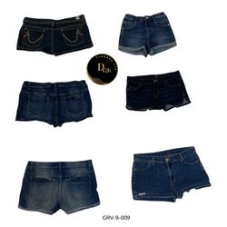 Women’s Y2K Denim Short – Casual Vintage Look (GRV..