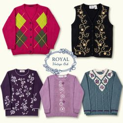 Y2K / floral knitwear’s