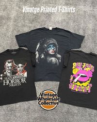 🔴 Vintage Printed T-Shirts - (23/09)
