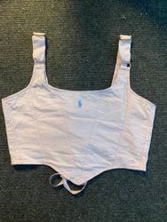 Upcycled Ralph Lauren Corset — 0022