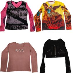 Collection de Tops de Soirée Stylés Y2k